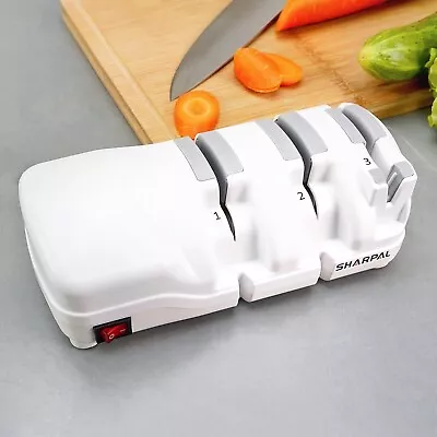 SHARPAL 198H Electric Knife Sharpener - 3 Stage Professional Knife Sharpener • $119.99