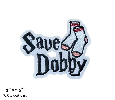 Harry Potter Movie Series Save Dobby Socks Symbol Embroidered Iron On Patch  • $4.99