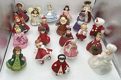 Large Collection Lot Of 20 Madame Alexander Hallmark Keepsake Ornaments • $50