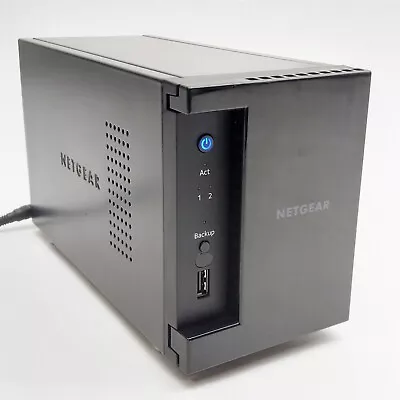 Netgear RN31200 ReadyNAS 312 2-Bay NAS Desktop Network Storage NO HDD/Caddies • $79.99