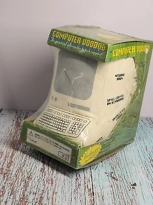 RARE 1995 MacIntosh Computer Voodoo Doll Plush With Pins - Collectible Gag Gift • $36.97