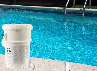 C3 3  Stabilized Chlorine Tablets For Swimming Pool And Hot Tubs - 50 Lbs • $194.99