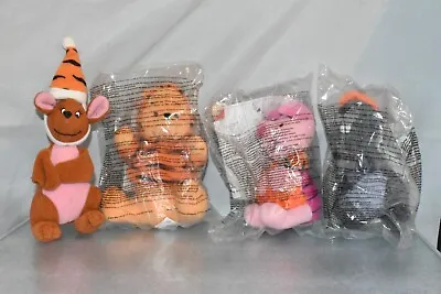 2000  McDONALDS WINNIE THE POOH FAST FOOD TOYS - 3 ARE FACTORY SEALED • £6.95