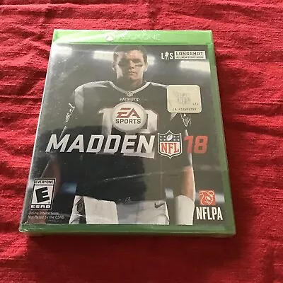 Madden 18 Xbox One Factory Sealed!!!  Free Fast Ship!!!  L@@k!!!!! • $10.99