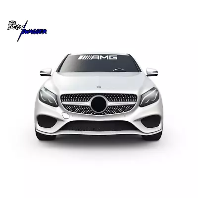 Premium Windshield Banner Mercedes-Benz AMG C55 E55 CLS63 Vinyl Decal/Sticker • $12.99