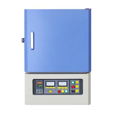 Lab 1700℃ Muffle Furnace Oven Heat Treatment Sintering Analysis 100*100*100mm 1L • $2999