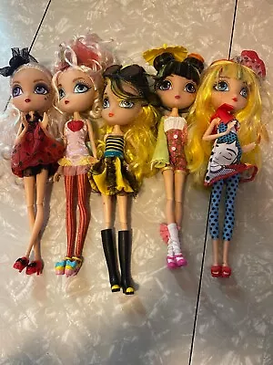 La Dee Da Dolls- Lot Of 5 Great Condition W/ Clothes And Accessories • $35