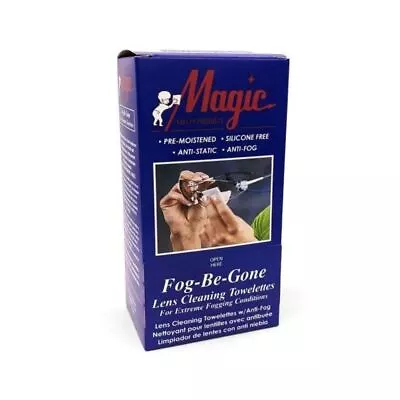 Magic Safety Lens Cleaning Towelettes 400 Pack MS-93160 Fog-Be-Gone • $47.96