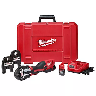 Milwaukee Tool 2473-22 M12 Force Logic Press Tool Kit W/Jaws • $2259