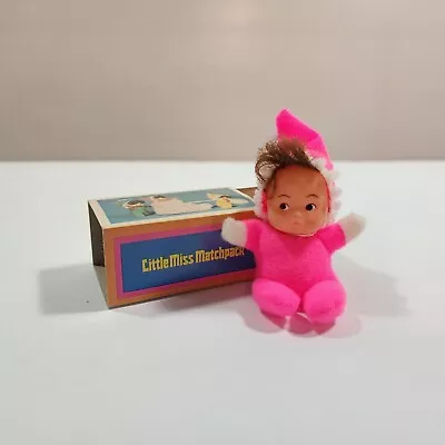 Vintage Little Miss Matchpack Doll Pink In Original Matchbox Hong Kong #8623 • $13.45