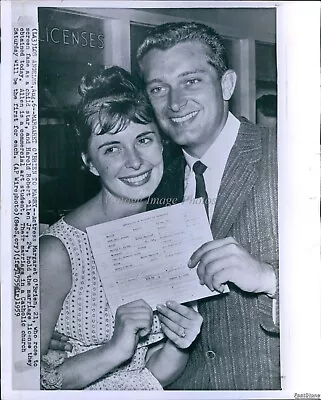 1959 Margaret O'Brien To Marry Harold Robert Allen Jr In La Society Photo 8X10 • $19.99