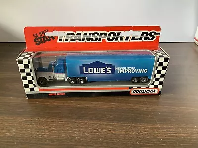 Matchbox Convoy Kenworth Transporter “Lowe’s” See Description • $23.45