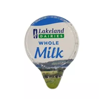 Lakeland UHT Whole Milk Pot 12ml X 60 • £9.49