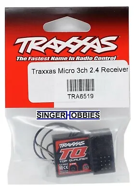 Traxxas 6519 Receiver Micro TQ 2.4GHz (3-channel) NEW IN PACKAGE TRA6519 TRA1 • $29.95