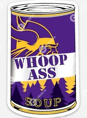 Minnesota Vikings Soup STICKER - Football Jefferson Cousins Minn NFL • $5.45