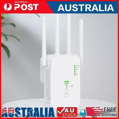 WiFi Range Extender Dual Band 5GHz/2.4GHz Internet Signal Booster For Home Hotel • $27.99