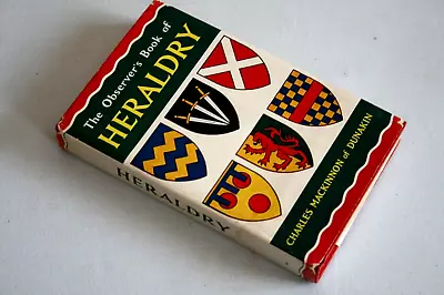 The Observers Book Of Heraldry With Dust Wrapper First Edition 1966 VGC • £4.95
