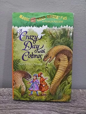 Magic Tree House Merlin Mission A Crazy Day With Cobras By Mary Pope Kids Book • $6.15