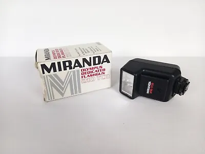 Miranda Olympus Dedicated Flashgun 210 TCD Boxed • £5.99
