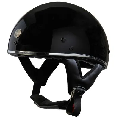  TORC T5 Fiberglass Cruiser 1/2 Half Shell Open Face Motorcycle Retro Helmet DOT • $119.99