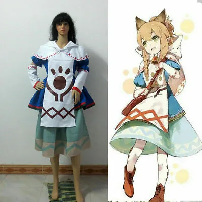 NEW Arrival Monster Hunter Catgirl Cosplay Costume Free Shipping • $85.20