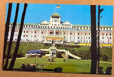 Vintage Postcard Unused - Grand Hotel Mackinac Island Michgan • $1.70