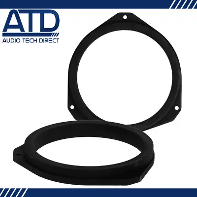 MDF Front Rear 165mm 6.5  Speaker Adaptors Rings For Vauxhall Astra H Corsa D E • £19.45