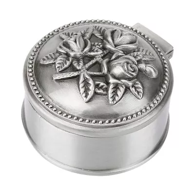 Jewelry Box 2.24 X 1.42inch Metal Material European-style • £12.79
