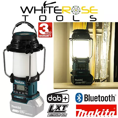 Makita Lantern Radio Job Site Light Lamp DAB+ Bluetooth DMR056 Body Only • £147.65