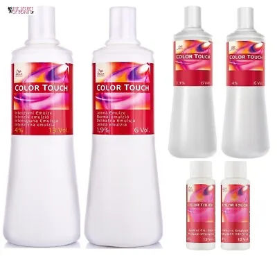 Wella Color Touch Emulsion -  Hydrogen Peroxide 19% 4 %  60ml/ 500 Ml/ 1000ml • £12.49