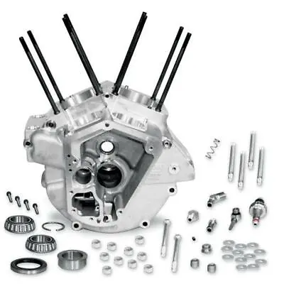 S & S Cycle Natural Big Bore 3 5/8in Bore Super Stock Engine Case 31-0001 • $1601.95