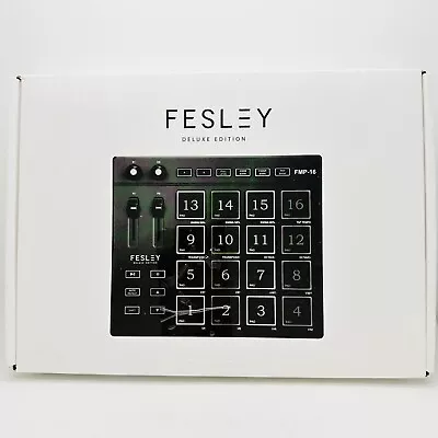 Fesley MIDI Pad Beat Maker Deluxe Edition FMP-16 Pad Controller • $59.99