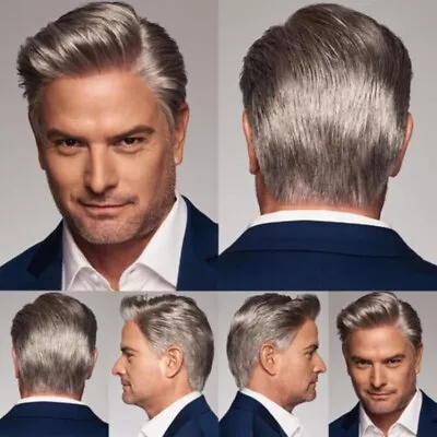 Men's Synthetic Wig Short Hair Hairstyle Toupee Daily Wear  • $22.96