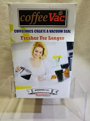 $12.95 • Buy Coffeevac 1 Lb - The Ultimate Vacuum Sealed Coffee Container, Black