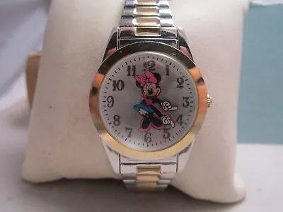 Disney Minnie Mouse Ladies Quartz Watch Works Great. • $7.26