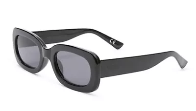 Vans Westview Shades Sunglasses | Black Retro Rectangular • £17