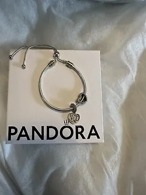 Genuine Pandora Bracelet With Charms Worn Twice. • £25