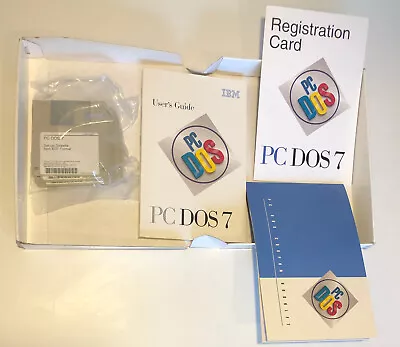 NEW PC DOS 7 OEM On 3.5  Floppy In Original Box With Manuals • £29.48