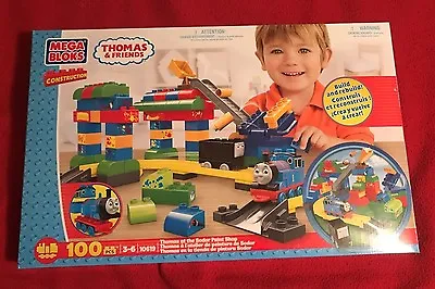 Mega Bloks Thomas & Friends #10619 Thomas At The Sodor Paint Shop - NIP • $52.98