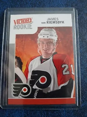 2009-10 Upper Deck Victory Rookie #322 James Van Riemsdyk RC Philadelphia Flyers • $6.99