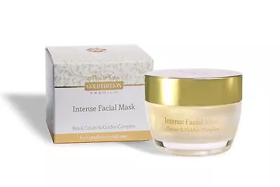 Mon Platin Dead Sea Gold Edition Intense Facial Mask W Black Caviar 50ml • $26.52