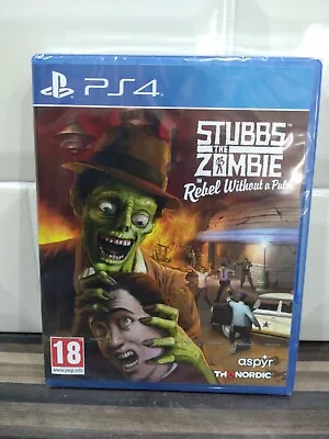 £49.99 • Buy Ps4 Rare Stubb's The Zombie Rebel Without A Pulse NEW SEALED Horror Game 