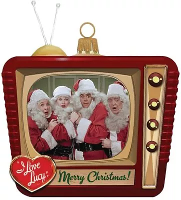 I Love Lucy - Santa Glass TV Ornament By Kurt Adler Inc. • $29.95