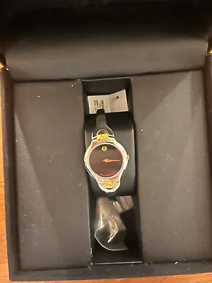 Movado Kara Silver/Gold Quartz Swiss 24mm Women's Watch (0606948) • $250