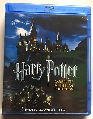 Harry Potter: Complete 8-Film Collection (Blu-ray20118-Disc Set) Not A Scratch • $24.97