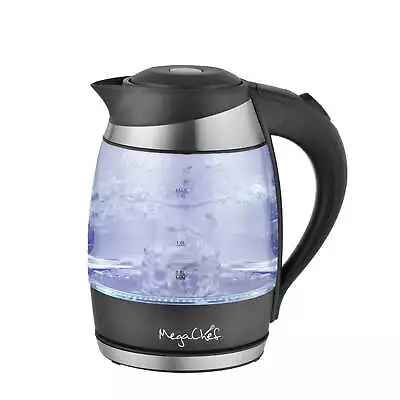 1.8Lt. Glass And Stainless Steel Electric Tea Kettle • $17.21