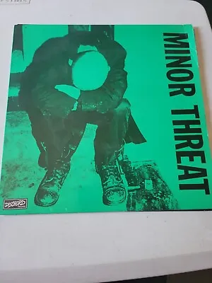 MINOR THREAT Self-Titled Green COLORED VINYL LP First 2 7  Reissue  • $70