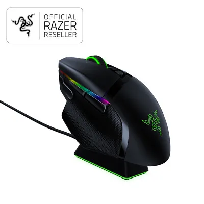 $159 • Buy Razer Basilisk Ultimate Wireless Gaming Mouse With Charging Dock - RZ01-03170100