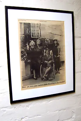 £154.99 • Buy Rolling Stones In Drag 1966 Original Vintage Press Advert Mounted And Framed