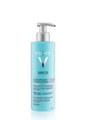 VICHY DERCOS ULTRA SOOTHING COLOR 250ml HIGH TOLERANCE CLEANSING CREAM SHAMPOO • $25.99